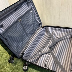 【リユース☆エコちょっぷ】 ACE エース スーツケース 大型 キャリーケース グリーン 4輪 の画像