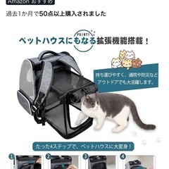ペットキャリー　リュックの画像