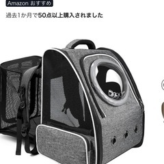ペットキャリー　リュックの画像