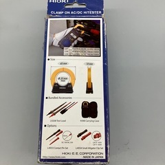 【中古】【店頭引取限定】HIOKI AC／DCハイテスター CLAMP ON 14,300円の画像