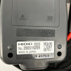 【中古】【店頭引取限定】HIOKI AC／DCハイテスター CLAMP ON 14,300円の画像