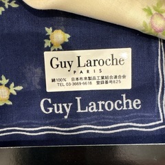 【3枚セット】Guy Laroche 綿ハンカチ 十二星座　メンズの画像