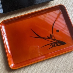 角盆　お盆　二つセットの画像