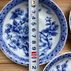 日本製　レトロ　小皿　6枚セットの画像