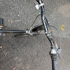 折りたたみ自転車　ジャンクの画像