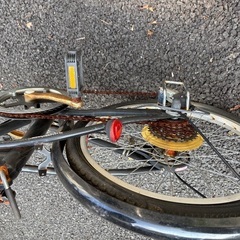 折りたたみ自転車　ジャンクの画像