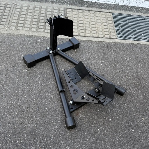 バイク　タイヤクランプ