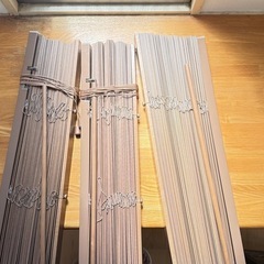 お洒落！
雰囲気のある木製ブラインドの画像