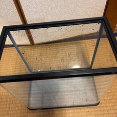 メーカー不明　３０㎝水槽の画像