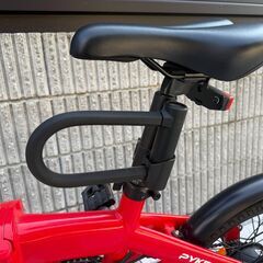 PYKES PEAK 電動アシスト自転車 X20（綺麗なレッド）の画像