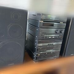 【ジャンク品】Kenwood システムコンポセット☆ P-5E/...