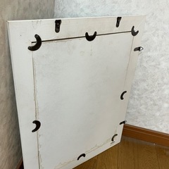 【差し上げます】　額縁のついた鏡　ウォールミラーの画像