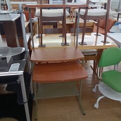 ★リユースのサカイつくば店★TK6463  パソコンデスク ブラウン H124×D56×W61 クリーニング済みの画像
