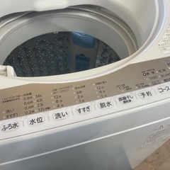 090800東芝7.0kg洗濯機2021年製の画像