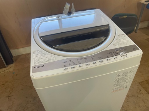 090800東芝7.0kg洗濯機2021年製