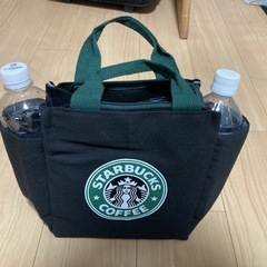 赤　ゴルフラウンドバッグ　ペットボトル2本入りますの画像
