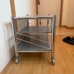 テレビ台　スチールラックの画像