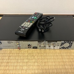 SHARP AQUOS ブルーレイ BD-W1700 ジャンク品の画像