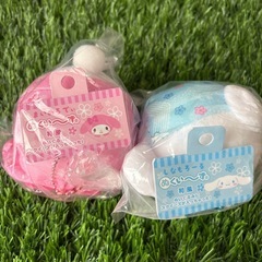 マイメロ･シナモロール ぬいぐるみマスコットの画像