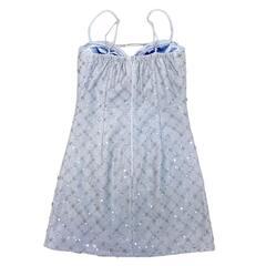 ROBE de FLEURS ローブドフルール ビジューリボンハートカットタイトミニキャバドレス fm3426 キャバドレスの画像
