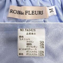 ROBE de FLEURS ローブドフルール ビジューリボンハートカットタイトミニキャバドレス fm3426 キャバドレスの画像