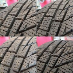 2024年 ﾊﾝｺｯｸ 185/70R14 Winter i*cept iZ2 A  4本 溝たっぷりの画像