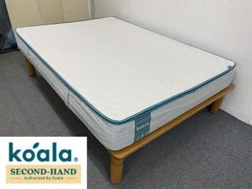 【1都3県送料格安】コアラマットレス koala プラス PLUS ダブル マットレスのみ ベッドフレームなし 低反発 定価11万 中古
