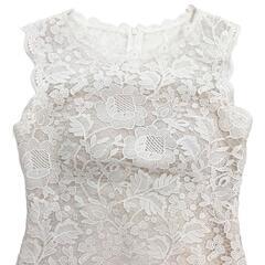 ERUKEI エルケイ フラワーレース ミディアムドレス キャバドレスの画像