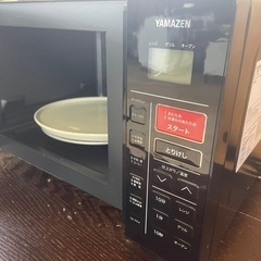090903山善電子レンジ2020年製の画像