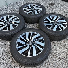 トヨタタンク.ルーミー純正14インチアルミ☆165/65/14冬VRX3の画像