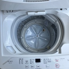 美品】2024年製 7kg 洗濯機 YWM-T70L