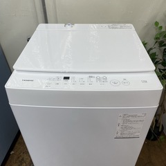 R091 ☀️ ジモティー限定特別価格！ 2024年製の高年式！ TWINBIRD 洗濯機（洗濯5.5㎏) WM-ED55 ⭐ 動作確認済の画像