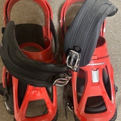 Burton スノーボードビンディング Ｌさいず　
レッドの画像