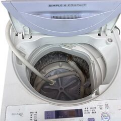 SHARP（シャープ）洗濯機　2017年製 5.5kgの画像