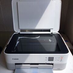 【動作確認済み・美品・良品】　CANON/キヤノン　PIXUS TS5430　A4 インクジェット複合機・インクジェットプリンター　ホワイト　の画像