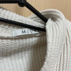 MJUKA ワッフル　パーカーの画像
