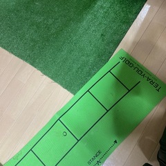 ゴルフ　
パター練習の画像