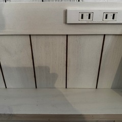 ニトリ ベッドフレーム（ホワイト）お安くお譲りしますの画像