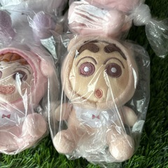 クレヨンしんちゃん ぬいぐるみマスコット 4点セットの画像