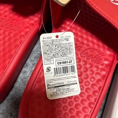 (新品未使用)コカコーラ サンダルの画像