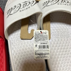 (新品未使用)コカコーラ サンダルの画像