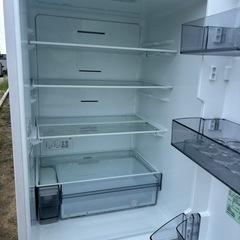 明日消します 動作品2020年 TOSHIBA 東芝 ノンフロン冷凍冷蔵庫 GR-S36SC (WT) ホワイト 356L 3ドア の画像