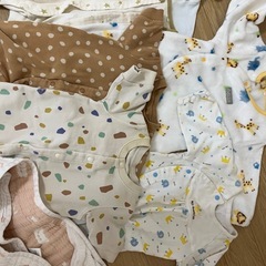 ロンパース　おくるみ　冬生まれ　出産準備の画像