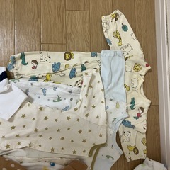 ロンパース　おくるみ　冬生まれ　出産準備の画像