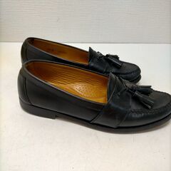 【COLE HAAN】  コールハーン タッセルローファー ブラック　250909-6Aの画像