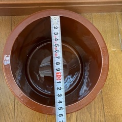【差し上げます】　漬物壺　※蓋なし　の画像