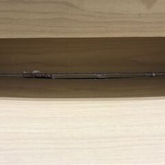 ★リユースのサカイ春日部店★KJ11683  食器棚 ナチュラル H180×W60×D42 クリーニング済みの画像