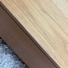 美品！収納付きローテーブルの画像