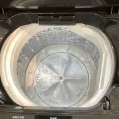 【トレファク神戸南店】maxzen 全自動洗濯機　ブラックです‼︎【取りに来られる方限定】の画像
