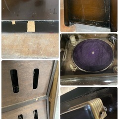 アンティーク　真空管ラジオ　ジャヤンク品　SunRiseの画像